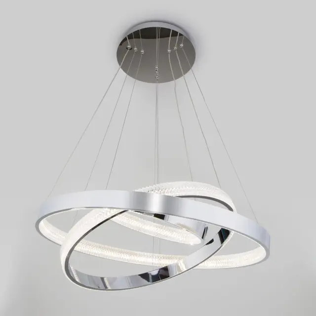Светильник Eurosvet 90176/3 хром POSH, ракурс 2