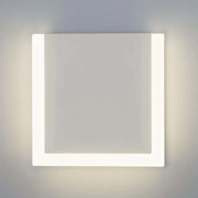 Бра Eurosvet 40146/1 LED белый RADIANT, ракурс 2