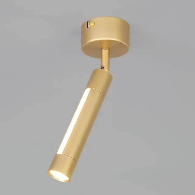 Бра Eurosvet 20084/1 LED матовое золото STRONG — золотой