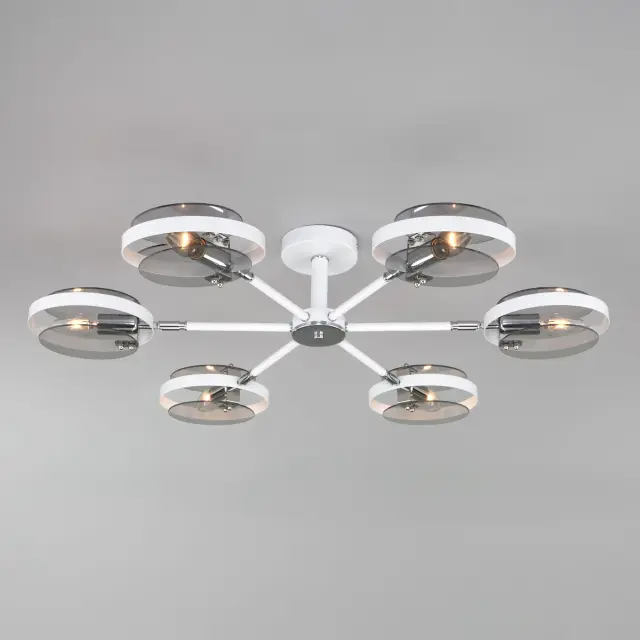 Люстра Eurosvet 70121/6 белый Smart GALLO
