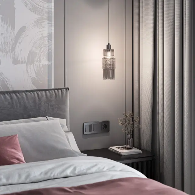 Светильник Eurosvet 50209/1 хром SOHO, ракурс 3