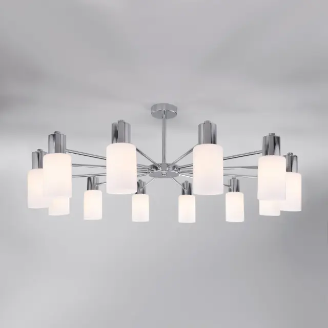 Люстра Eurosvet 70160/12 хром VEGGA