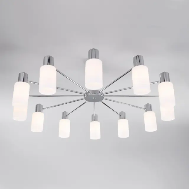 Люстра Eurosvet 70160/12 хром VEGGA, ракурс 3
