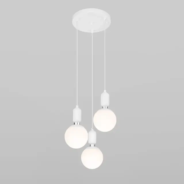 Светильник Eurosvet 50151/3 белый BUBBLE, ракурс 3