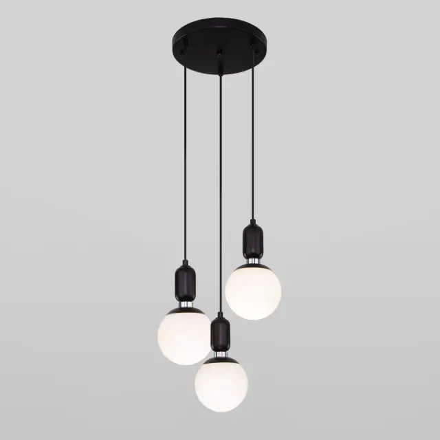 Светильник Eurosvet 50151/3 черный BUBBLE, ракурс 3