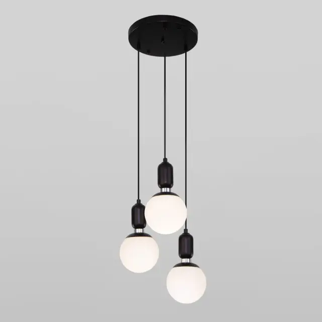 Светильник Eurosvet 50151/3 черный BUBBLE, ракурс 4
