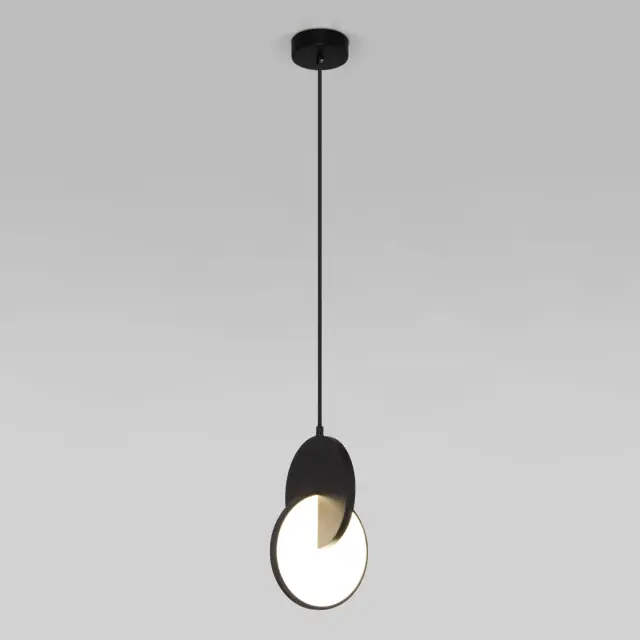 Светильник Eurosvet 50225/1 LED черный LANG, ракурс 2