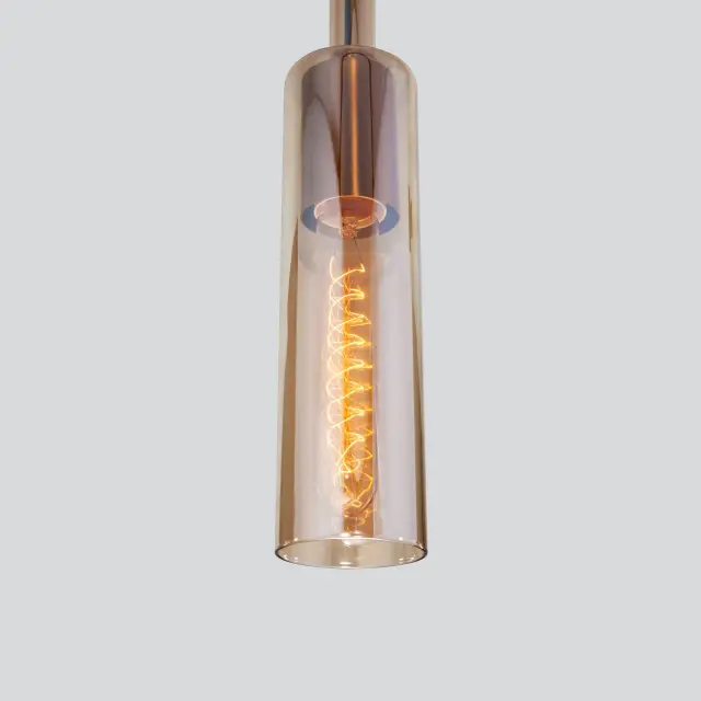 Светильник Eurosvet 50226/1 янтарный GRAF — медь, ракурс 3
