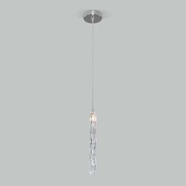 Люстра Eurosvet 50381/1 хром LYNN, ракурс 2