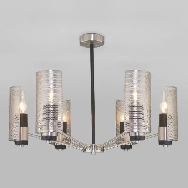 Люстра Eurosvet 70139/6 никель GRINO
