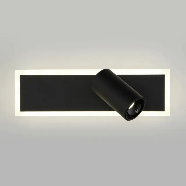 Бра Eurosvet 20127/1 LED черный BINAR, ракурс 4