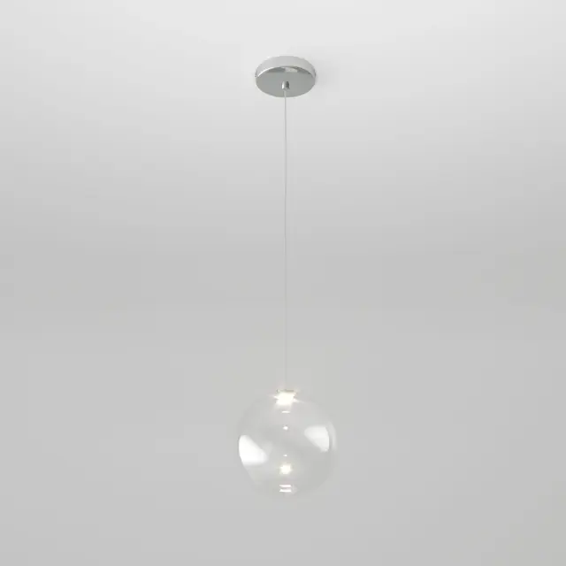 Светильник Eurosvet 50231/1 LED прозрачный WONDER — хром, ракурс 2
