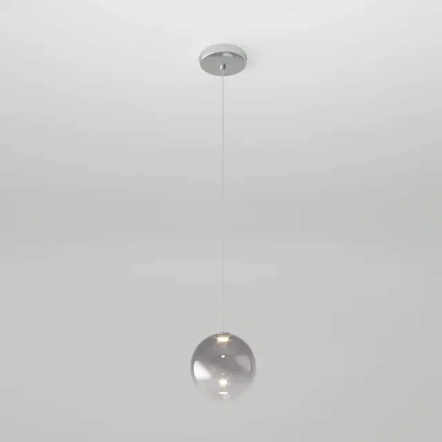 Светильник Eurosvet 50232/1 LED дымчатый WONDER — хром, ракурс 2