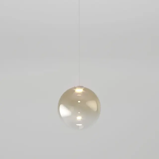 Светильник Eurosvet 50232/1 LED янтарный WONDER — хром
