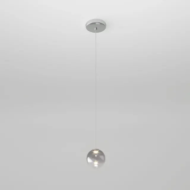 Светильник Eurosvet 50234/1 LED дымчатый WONDER — хром, ракурс 2