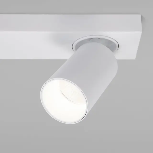 Спот Eurosvet 20139/1 LED белый FLANK, ракурс 3