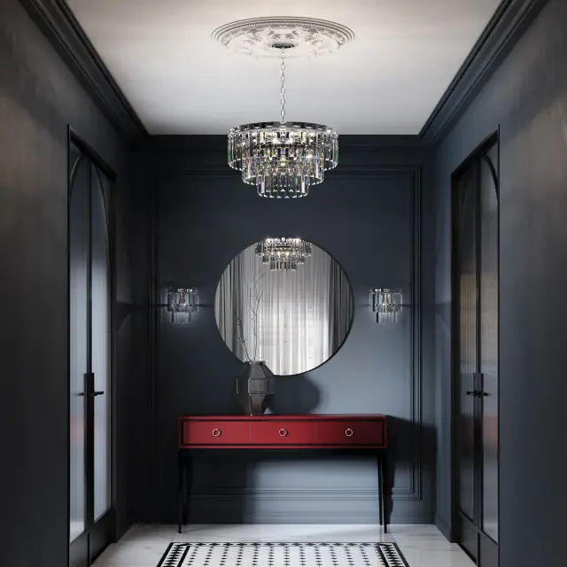 Бра Eurosvet 10130/1 хром ELEGANTE, ракурс 4