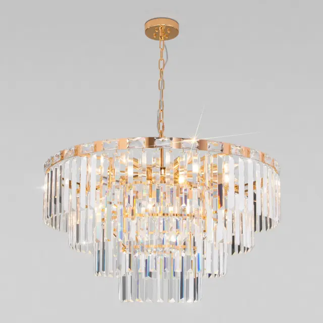 Люстра Eurosvet 10130/10 золото ELEGANTE — золотой