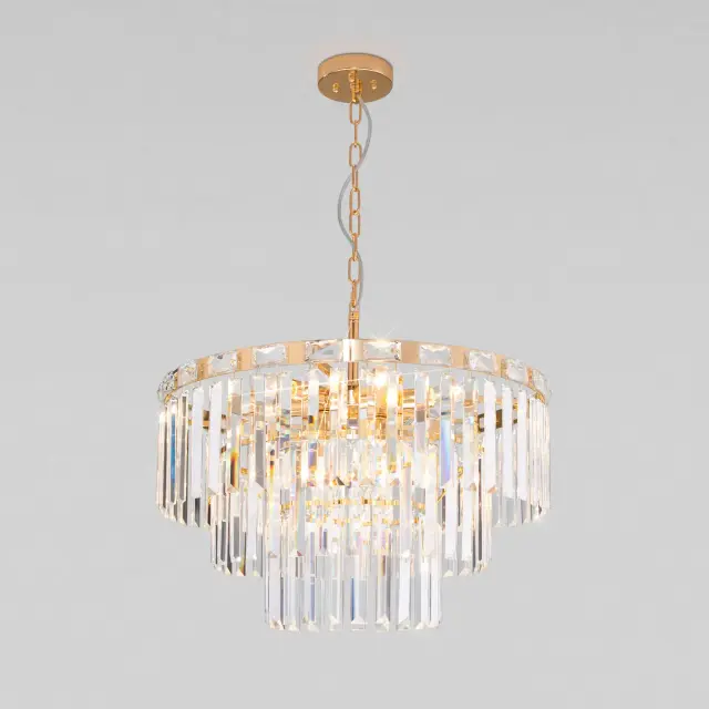 Люстра Eurosvet 10130/8 золото ELEGANTE — золотой