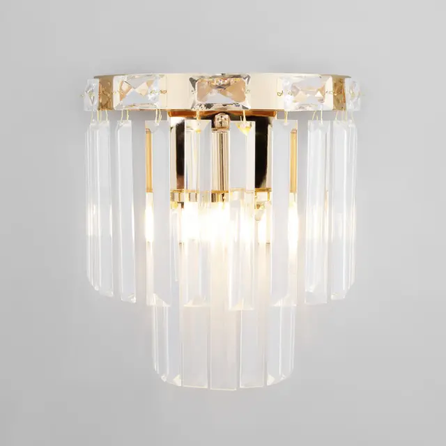 Бра Eurosvet 10130/1 золото ELEGANTE — золотой, ракурс 2