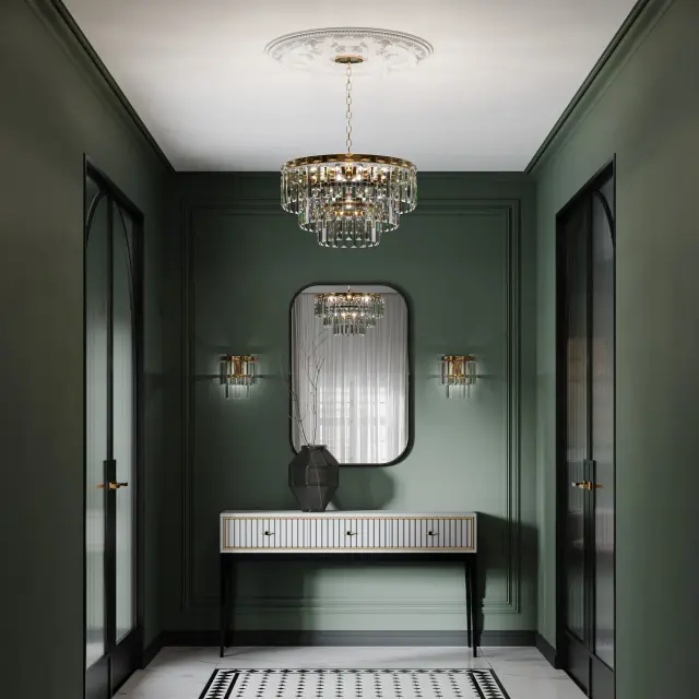 Бра Eurosvet 10130/1 золото ELEGANTE — золотой, ракурс 3