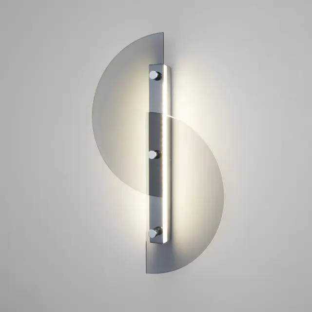Бра Eurosvet 40160 LED COLOUR — хром, ракурс 2