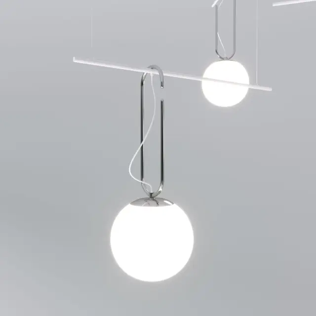 Люстра Eurosvet 70143/3 белый RICHE, ракурс 2