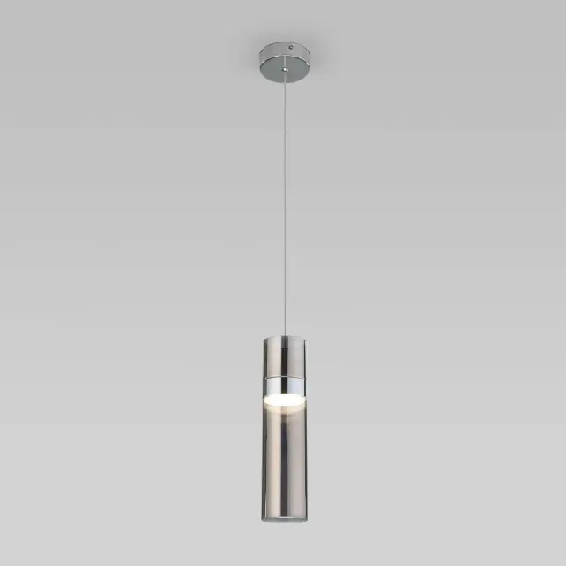 Светильник Eurosvet 50244/1 LED хром/дымчатый LUMEN