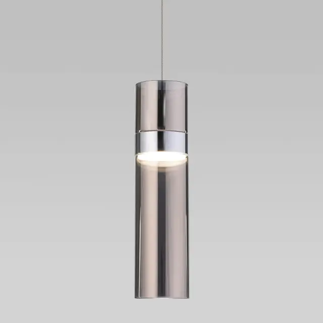 Светильник Eurosvet 50244/1 LED хром/дымчатый LUMEN, ракурс 2