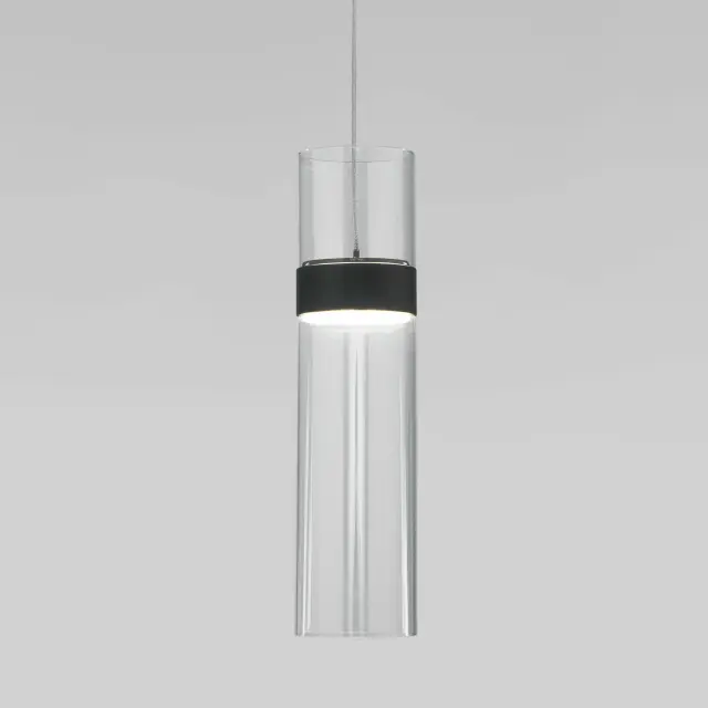 Светильник Eurosvet 50244/1 LED черный/прозрачный LUMEN