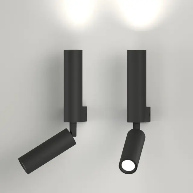 Бра Eurosvet 40020/1 LED черный PITCH, ракурс 3