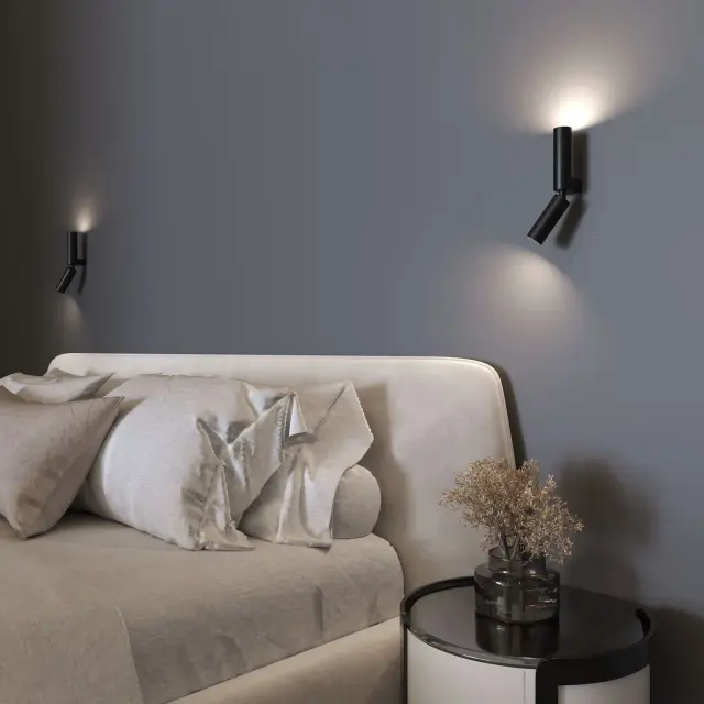 Бра Eurosvet 40020/1 LED черный PITCH, ракурс 4