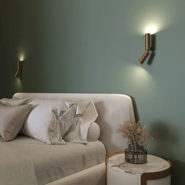 Бра Eurosvet 40020/1 LED латунь PITCH, ракурс 5