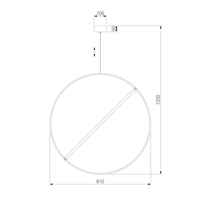 Светильник Eurosvet 90283/1 бронза ELEMENT, ракурс 2