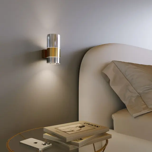 Бра Eurosvet 40021/1 LED латунь/дымчатый WATFORD, ракурс 3