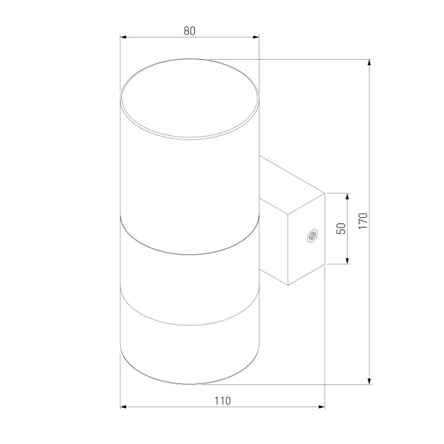 Бра Eurosvet 40021/1 LED хром/дымчатый WATFORD, ракурс 4