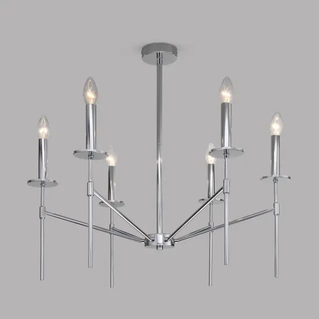 Люстра Eurosvet 60142/6 хром ANDERS