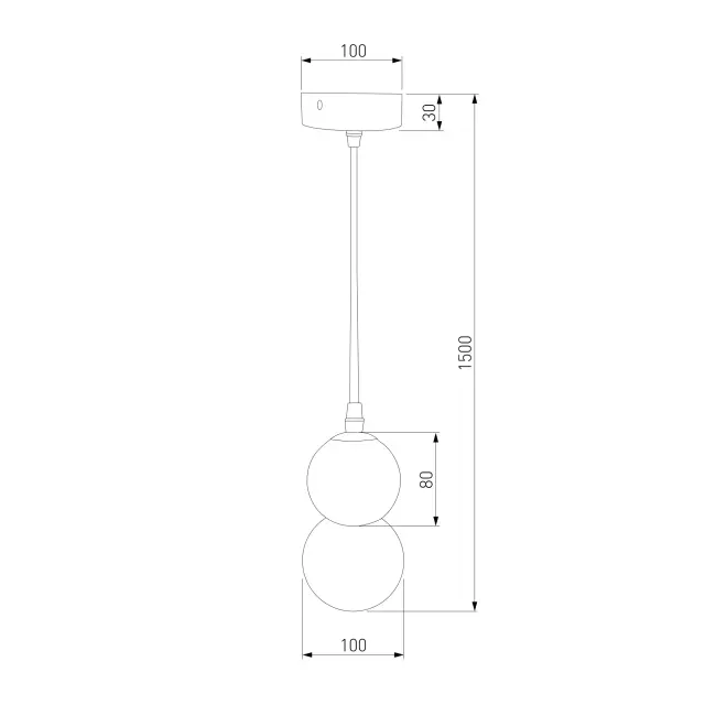 Светильник Eurosvet 50250/1 LED белый POLAR, ракурс 4