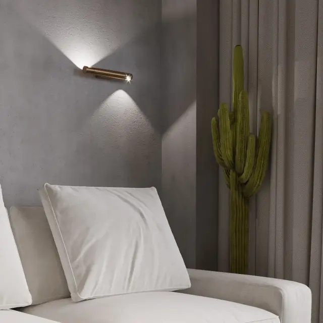 Бра Eurosvet 40161 LED латунь TYBEE, ракурс 6