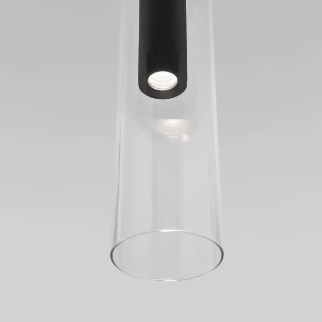Светильник Eurosvet 50253/1 LED черный SWAN, ракурс 2