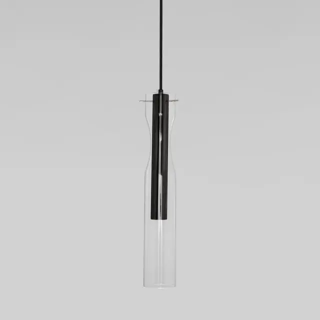Светильник Eurosvet 50253/1 LED черный SWAN, ракурс 3