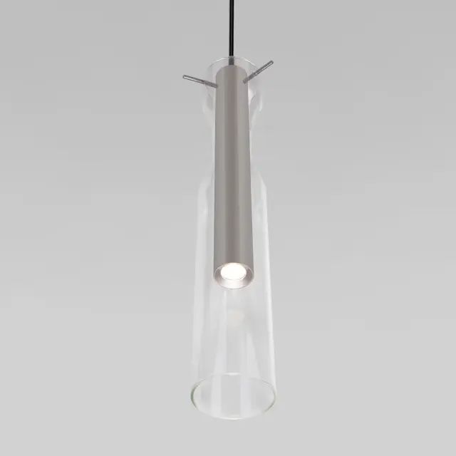 Светильник Eurosvet 50254/1 LED графит SWAN — черный, ракурс 2