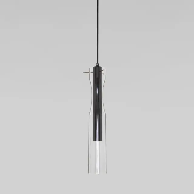 Светильник Eurosvet 50254/1 LED черный SWAN, ракурс 3