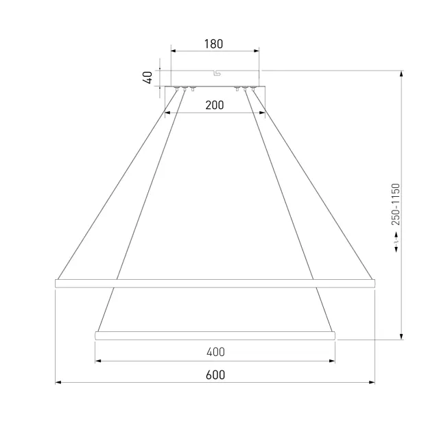 Светильник Eurosvet 90264/2 латунь COLLARS, ракурс 3