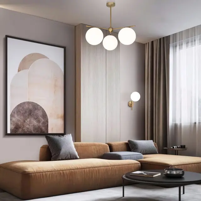 Бра Eurosvet 60147/1 латунь MARBELLA, ракурс 4