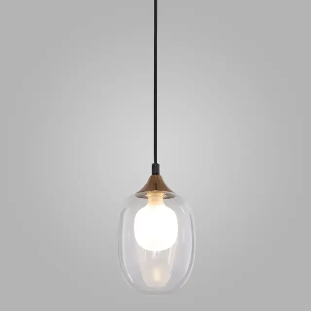 Светильник Eurosvet 70216/1 латунь SPRITZ — черный