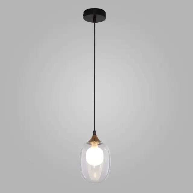 Светильник Eurosvet 70216/1 латунь SPRITZ — черный, ракурс 3