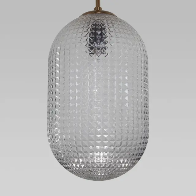 Светильник Eurosvet 50261/1 прозрачный GEM — черный, ракурс 3