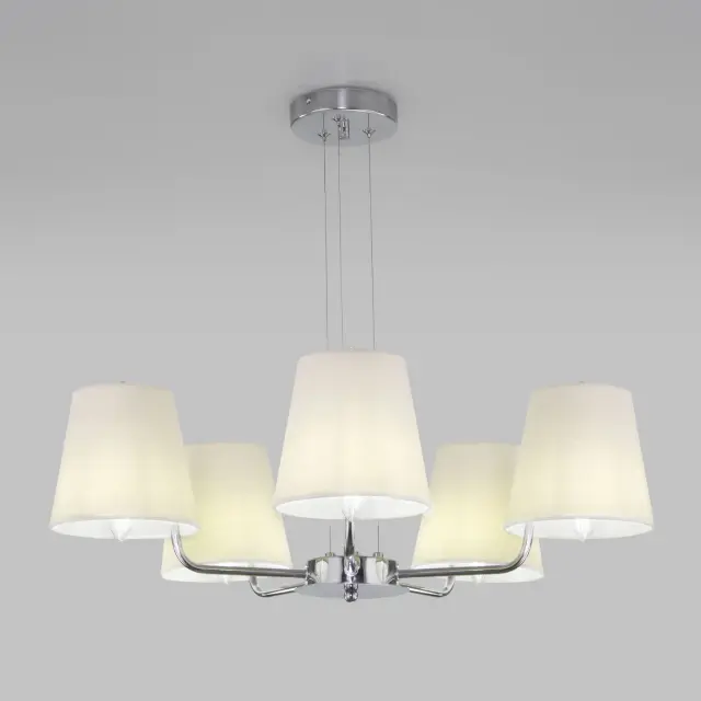 Люстра Eurosvet 60155/5 хром AMARETTO
