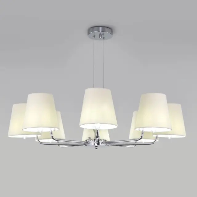 Люстра Eurosvet 60155/8 хром AMARETTO